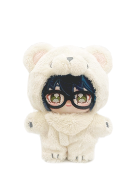 【代购】预售偶像梦幻祭fineVK红月SW熊熊头套毛绒玩偶DG周边