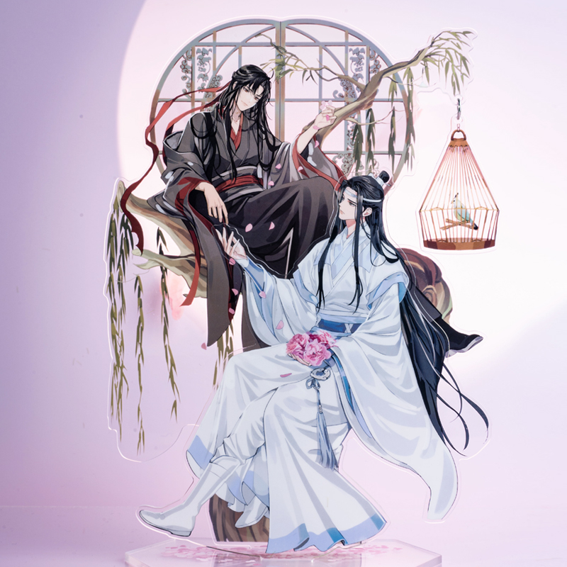 【代购】预售  魔道祖师动画周边 花绪系列魏无羡蓝忘机压克