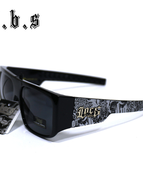 LOCS奇卡诺小丑面具图案墨镜
