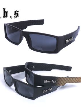 MUERTOS小众美式Chicano Gangsta西海岸匪帮hiphop说唱机车墨镜