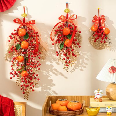 新年装饰挂件2026红果挂件