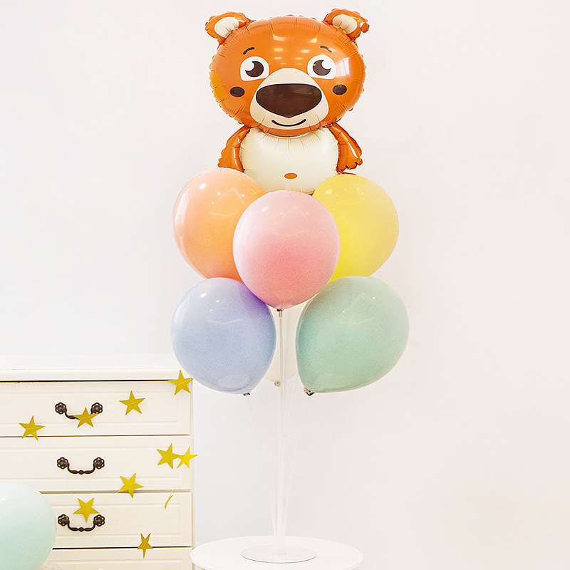 桌飘快乐开学生日宴场景布置气球