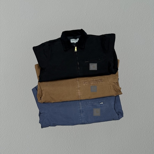 高品质 vingate底特律夹克重工蜡染水洗复古工装短夹克vibe男女