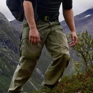 平替鼠家战狼工装裤3.0弹力抗风登山立体休闲长裤男防泼水防阻燃