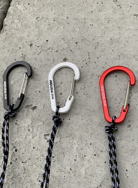 登山扣装饰扣日常通勤钥匙挂扣 户外多功能腰扣背包露营灯挂扣