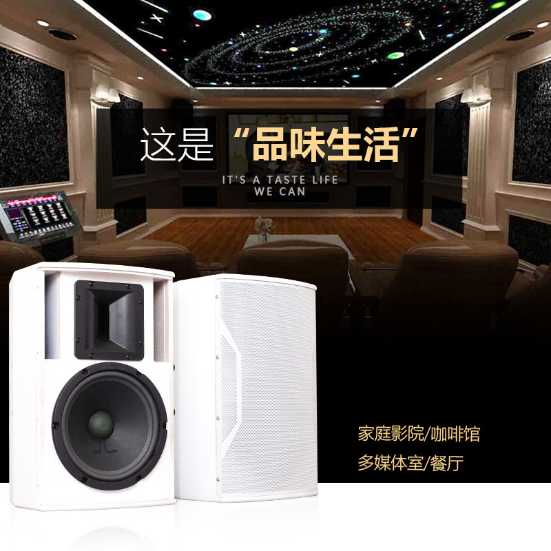 6 8 10寸专业家庭影院KTV音响会议室全频无源音箱卡拉OK家用