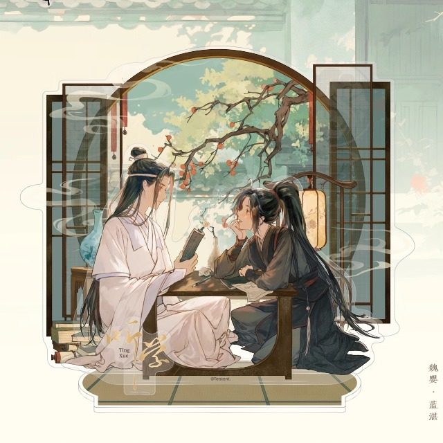 【谷子】现货正版  魔道祖师动画 《听学》系列 魏无羡蓝忘机立牌,模玩/动漫/周边/娃圈三坑/桌游,动漫徽章/立牌,淘宝优惠券,粉丝福利购,淘宝优惠卷