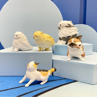 【谷子】预售来看看日本真正的动物娃娃Gashapon，不能去风。我不