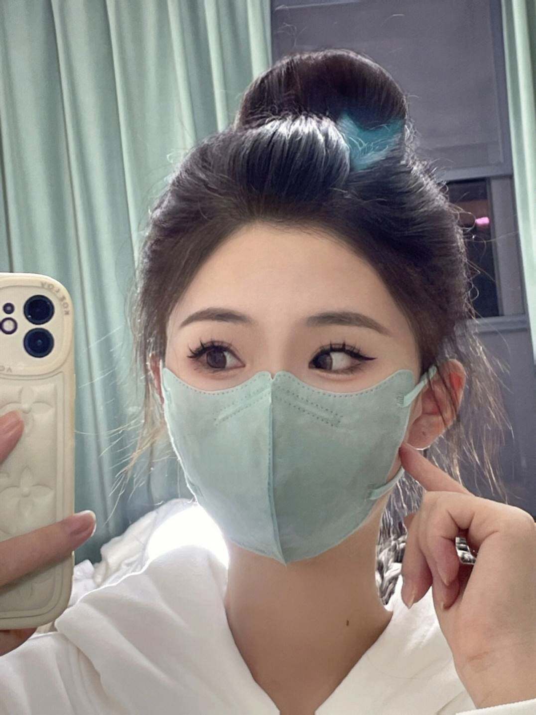 奥美生活脸口罩一次性口罩立体3口罩显瘦防护口罩四层透气口罩