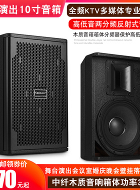 KAXISAIER A10axisaier专业演出音箱舞台演出TV家庭歌全频落地音