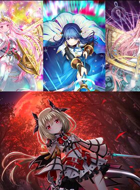 Magia Exedra 魔法少女小圆CG原画卡牌头像立绘吧唧徽章美术素材