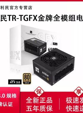 利民TGFX650W金牌750W全模组白金850W小550WITX电脑主机SFX电源