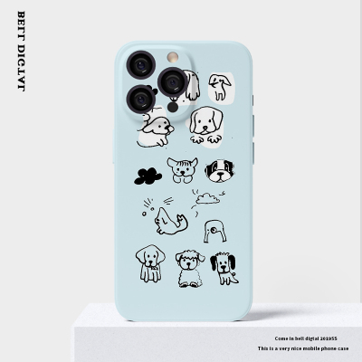 蓝色星星适用苹果16ProMax可爱iphone15pro全包精孔软壳13华为mate60pro二合一菲林12硬壳11防摔手机壳