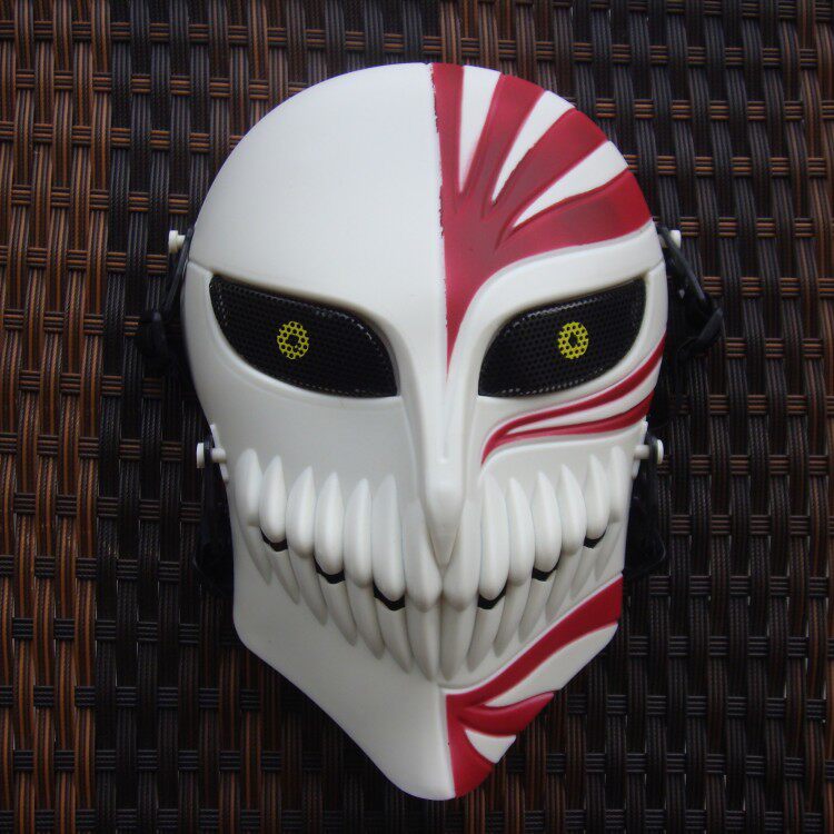 n款生化危机面具电锯cs野战头盔cos万圣节异形死神黑豹 般若面具