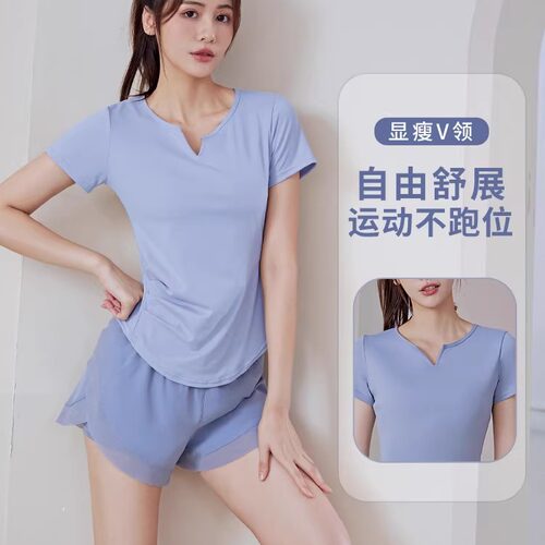 专业跑步速干普拉提健身瑜伽套装