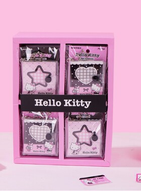 悦木x三丽鸥联名手账本HelloKitty口袋本子学生秘密笔记事小本本
