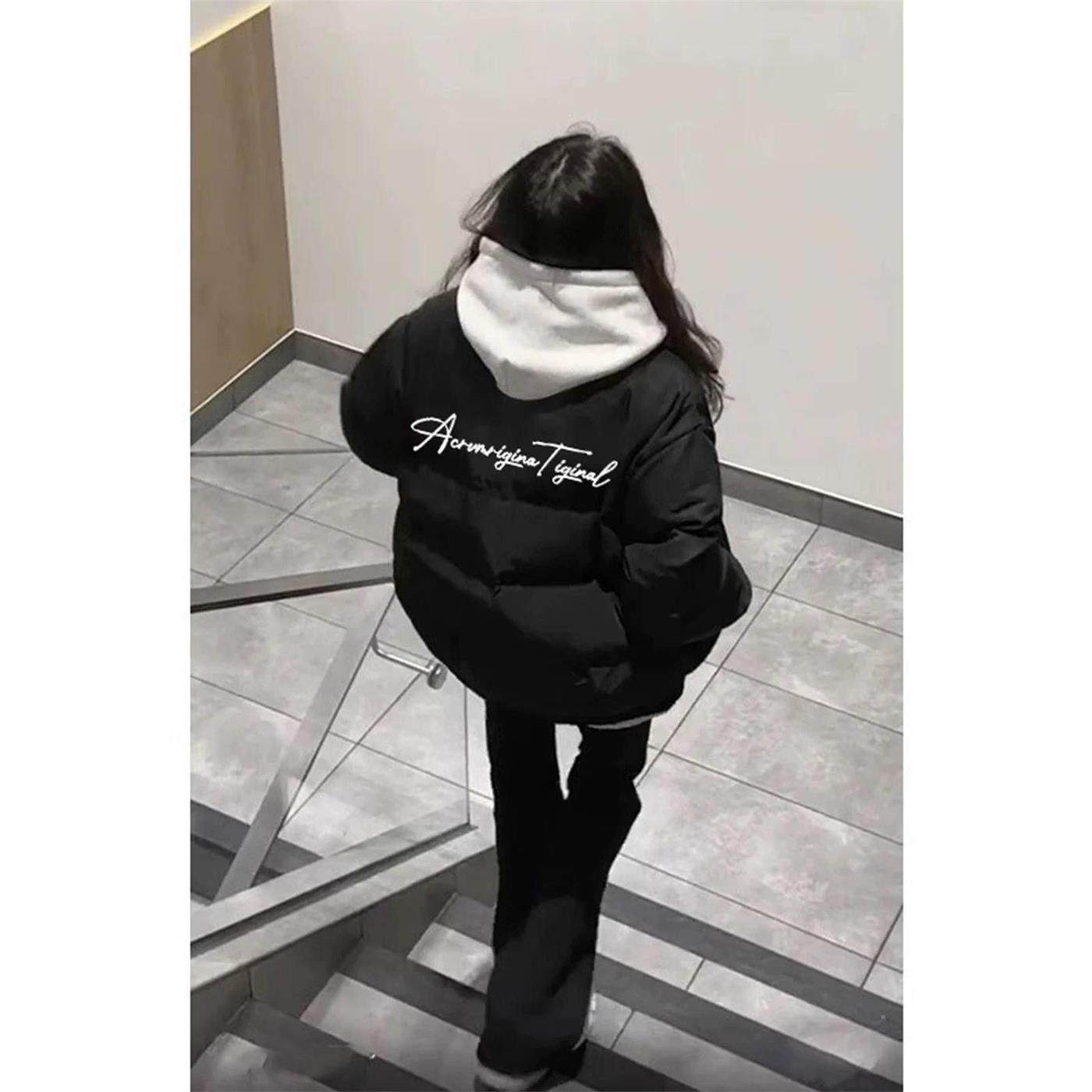 黑色羽绒棉服少女大童冬季2025初中高中学生加厚保暖棉衣棉袄外套,女装/女士精品,棉衣/棉服,淘宝优惠券,粉丝福利购,淘宝优惠卷