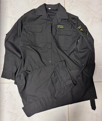 全新黑色网格布特Z户外教官服套装耐磨阻燃抗撕裂配战术背心腰带