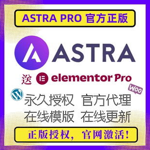 Astra PRO主题 Wordpress主题 永久授权 WP高级版主题 官方正版