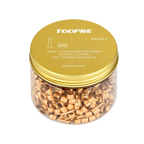TOOPRE山地自行车BH-59/90油碟刹车油管针头 油管紧迫环T头橄榄头