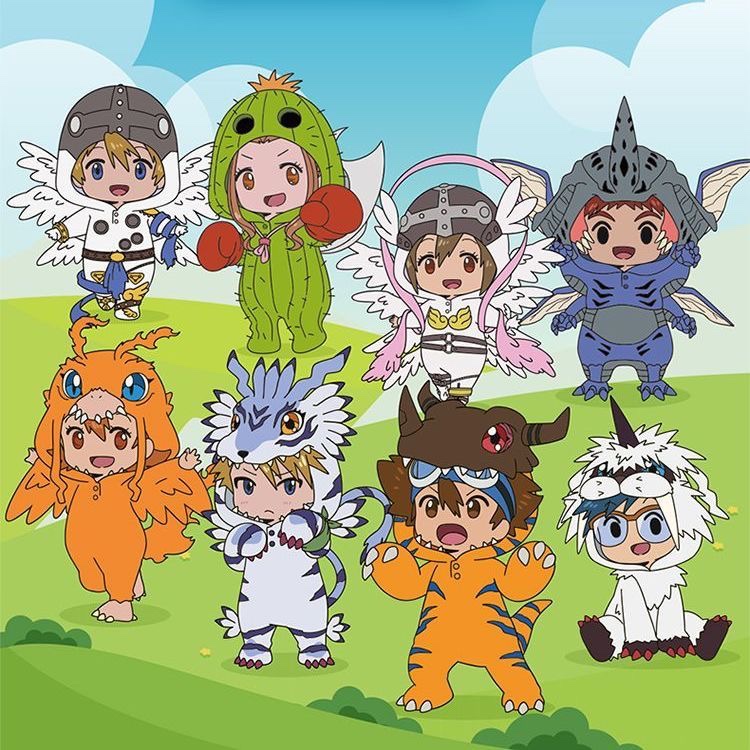 万代数码宝贝正版盲盒玩偶服