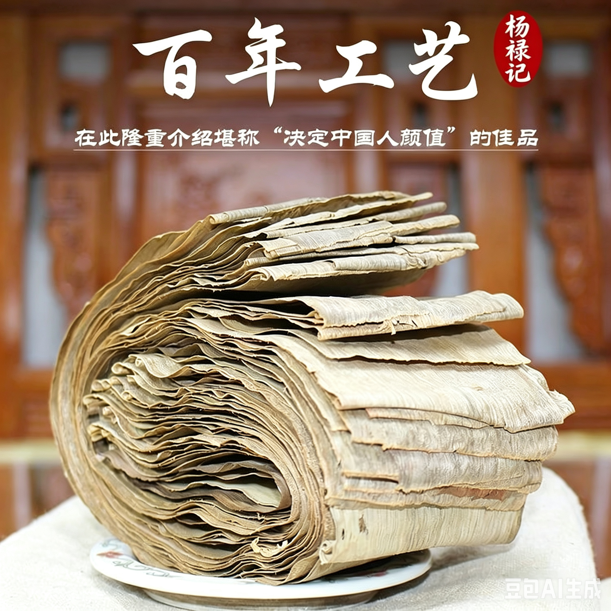 杨禄记榆树皮刨花片原生态榆树皮刨花水百年品牌防脱护发增稠柔顺