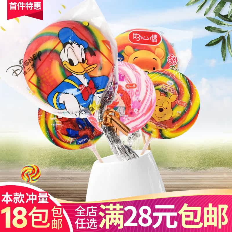 好心情甜甜圈15g迪士尼棒棒糖儿童零食糖果彩虹波板糖散装自选|msdalam kategori makanan ringan/Nuts/Specialty, Gula-gula dan makanan ringan/Jelly/Pudding, gula-gula - dari Buy2taobao.com untuk memberikan perkhidmatan ejen Taobao profesional membeli