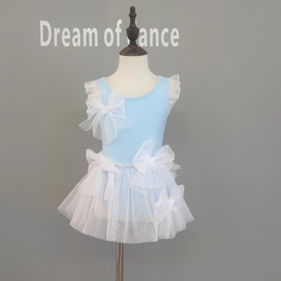 可爱公主舞蹈裙启蒙班女童练功体服幼儿芭蕾衣女孩跳舞表演出服装