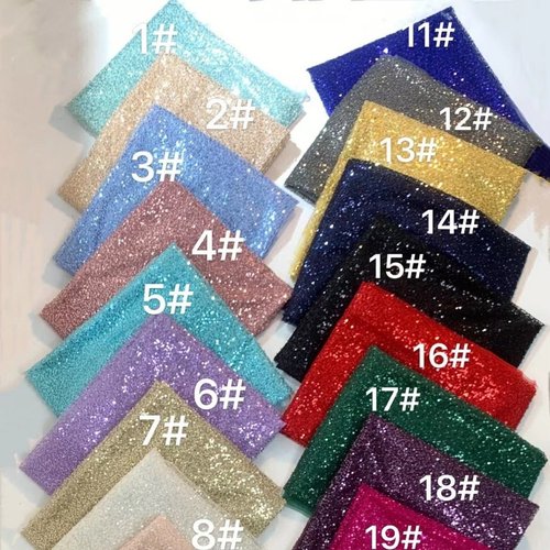 现货 珠管亮片网纱绣花面料 婚纱礼服珠管绣舞台服珠片布料