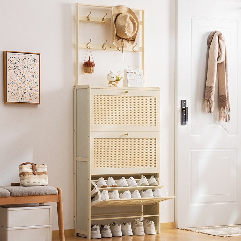 超薄鞋柜门口家用入户柜立式翻斗柜门一体走廊极窄鞋架入户小户型,住宅家具,鞋柜,淘宝优惠券,粉丝福利购,淘宝优惠卷