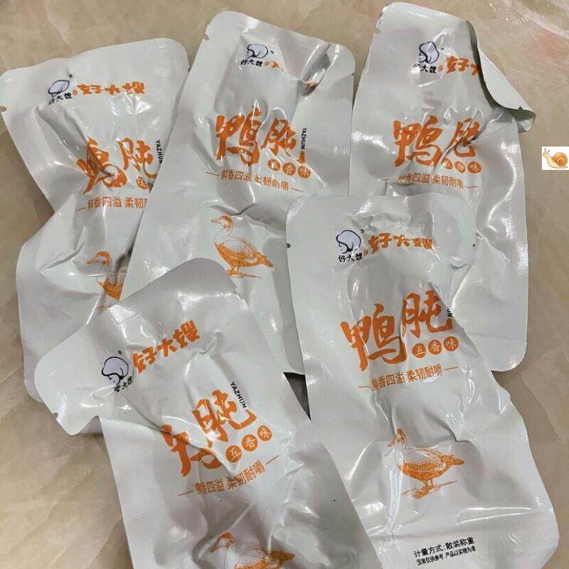 促销新货【四种口味】好大嫂鸭肫115g2袋卤味鸭胗鸭郡肝真空开袋