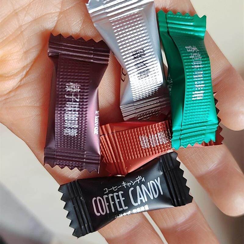 新货糖哪儿咖啡糖嚼着吃的咖啡豆糖即食硬糖防上课糖果散装前台