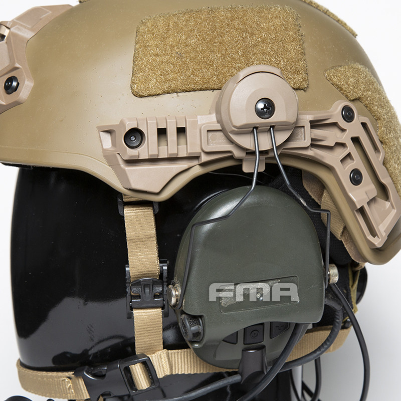 FMA HELMET HEADSET STAND MSA SORDIN RAIL COMPATIBLE EX3.0 SAR SUSPENSION BUCKLE TB1436B