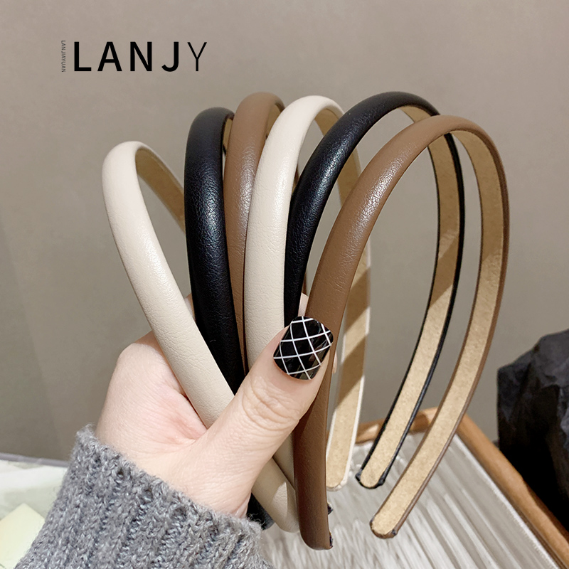 简约洗脸头箍复古法式细款发卡