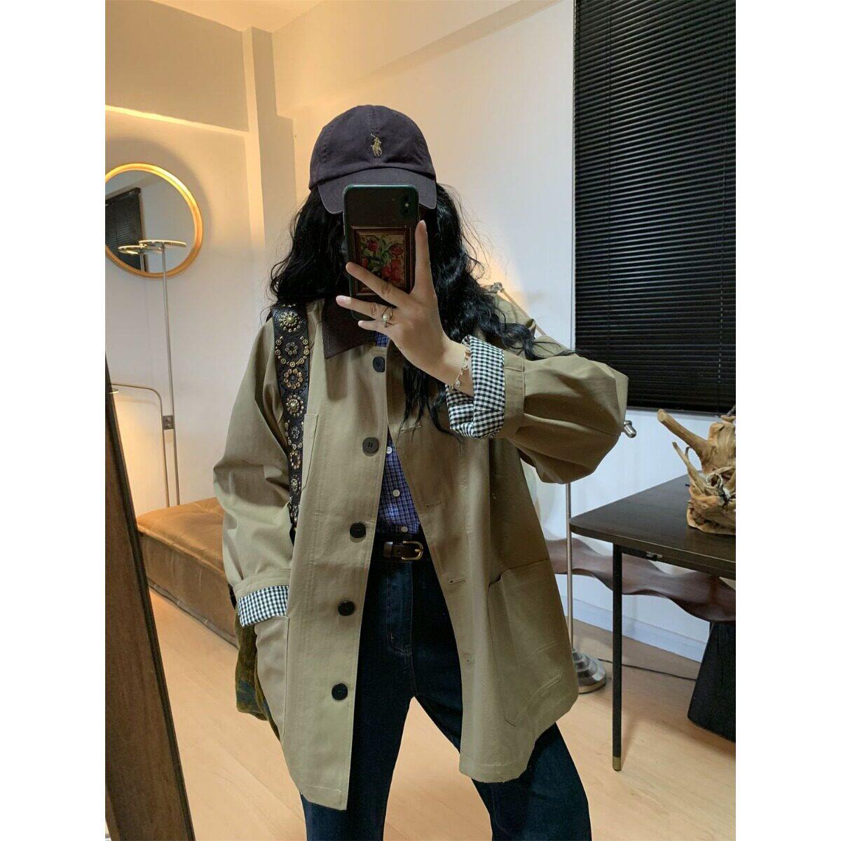 2026新款风衣女小个子中