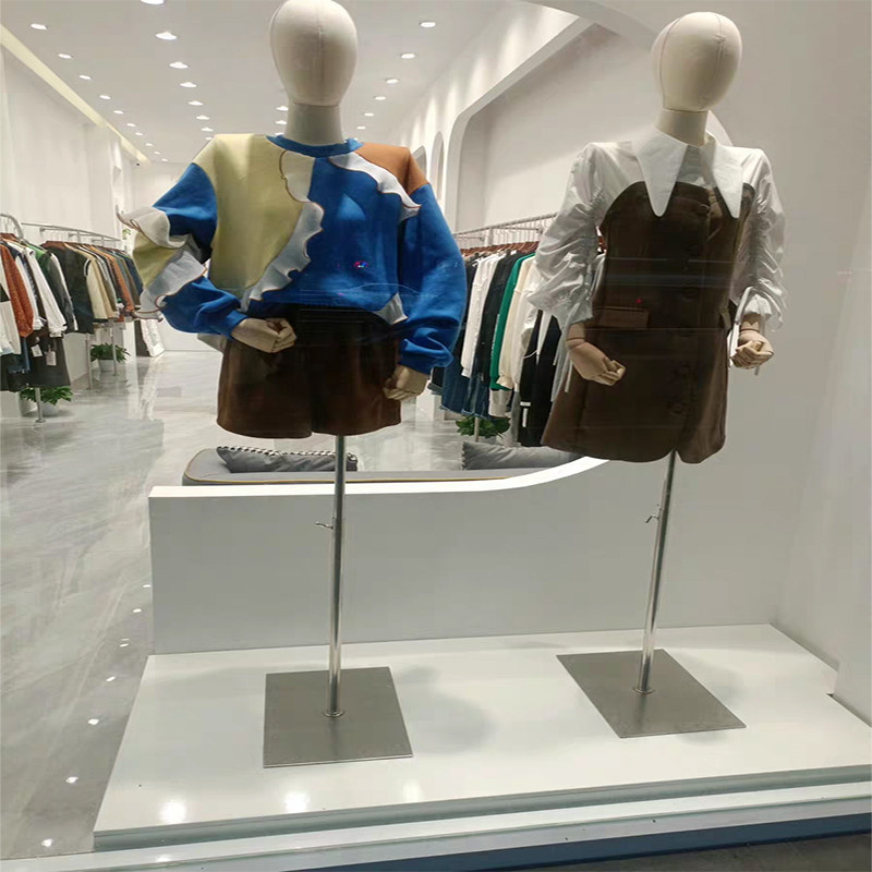 长方形异形白色烤漆地台网红直播模特婚纱墩子发光展示台底座定制