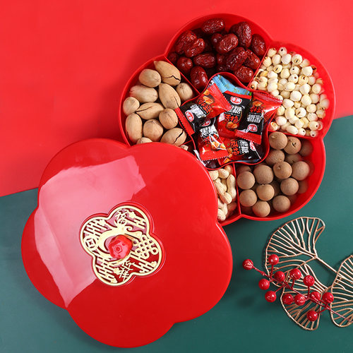 果盘家用客厅茶几糖果盒过年新年