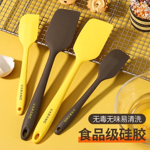 食品级硅胶刮刀耐高温烘焙家用蛋糕抹刀搅拌工具奶油铲子烘培油刷