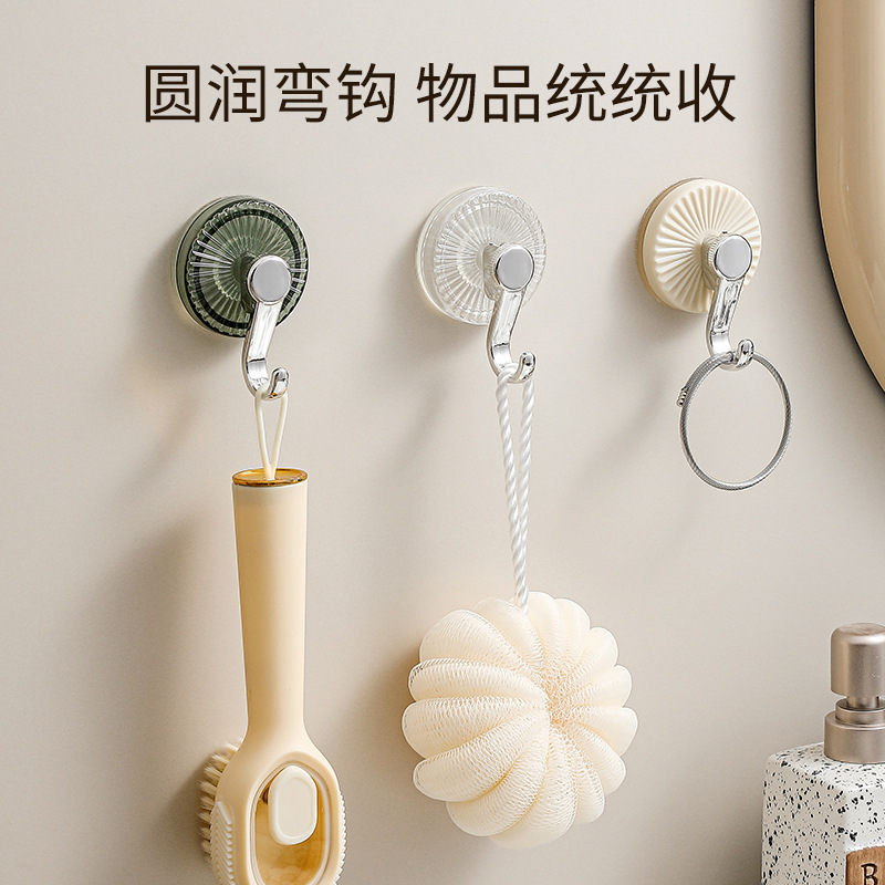 轻奢吸盘挂钩强力承重免打孔