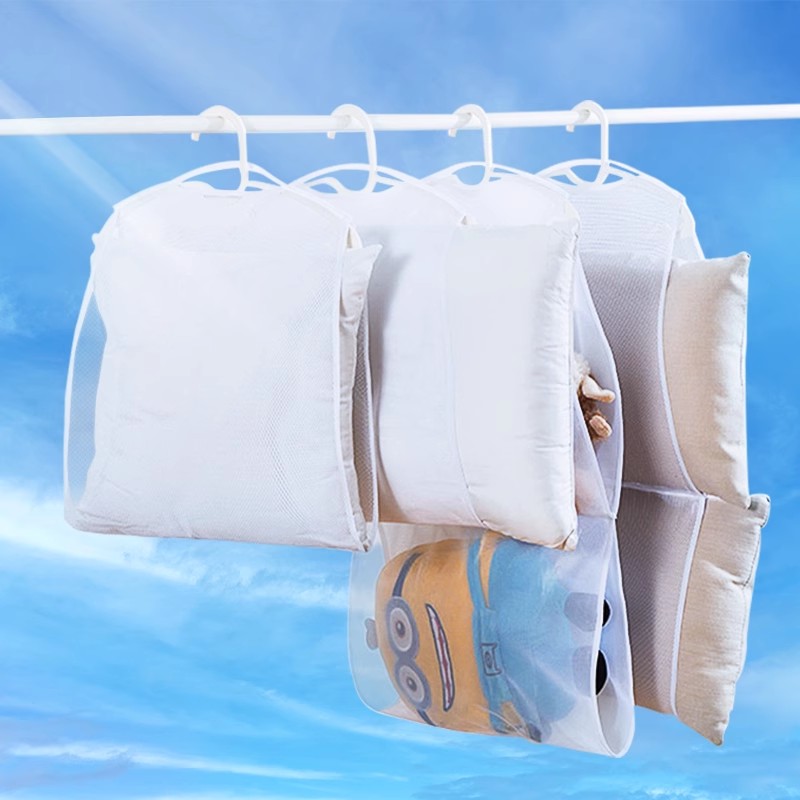 家用枕頭晾曬器防風曬衣架室外