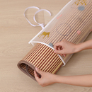 防潮防水凉席收纳袋直筒竹席套席子草席防尘袋子家用pe束口袋