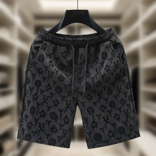 修身男士欧洲站外穿休闲五分裤子