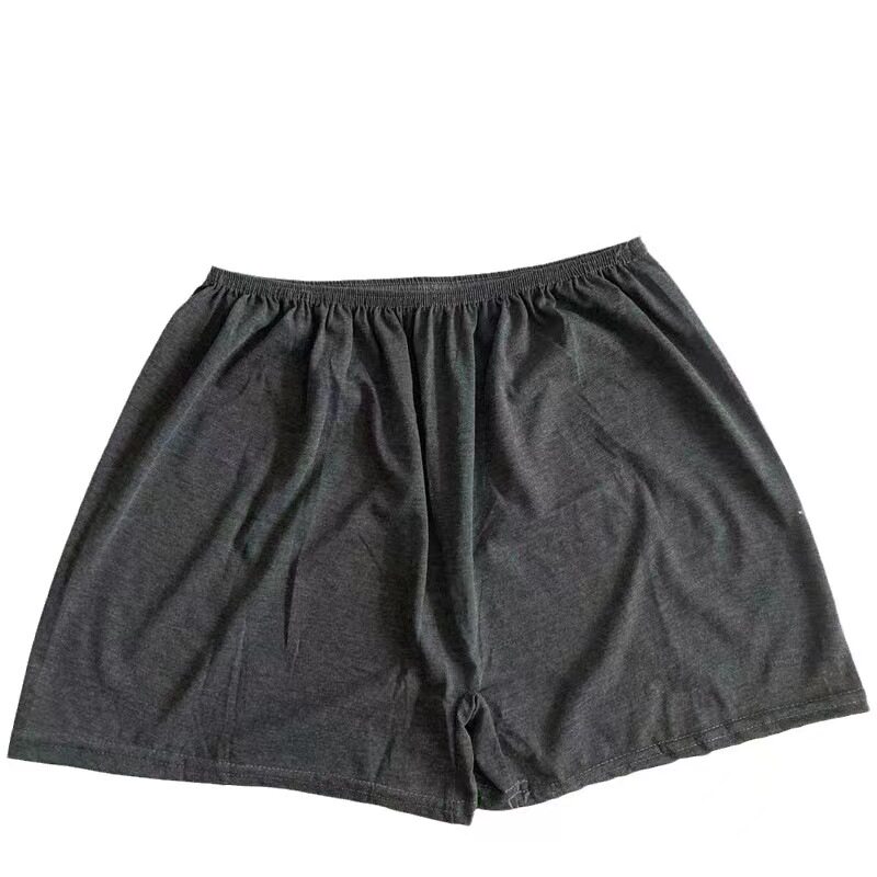 一次性内裤平角纯涤棉旅行足浴汗蒸按摩桑拿男女大码短裤弹性宽松