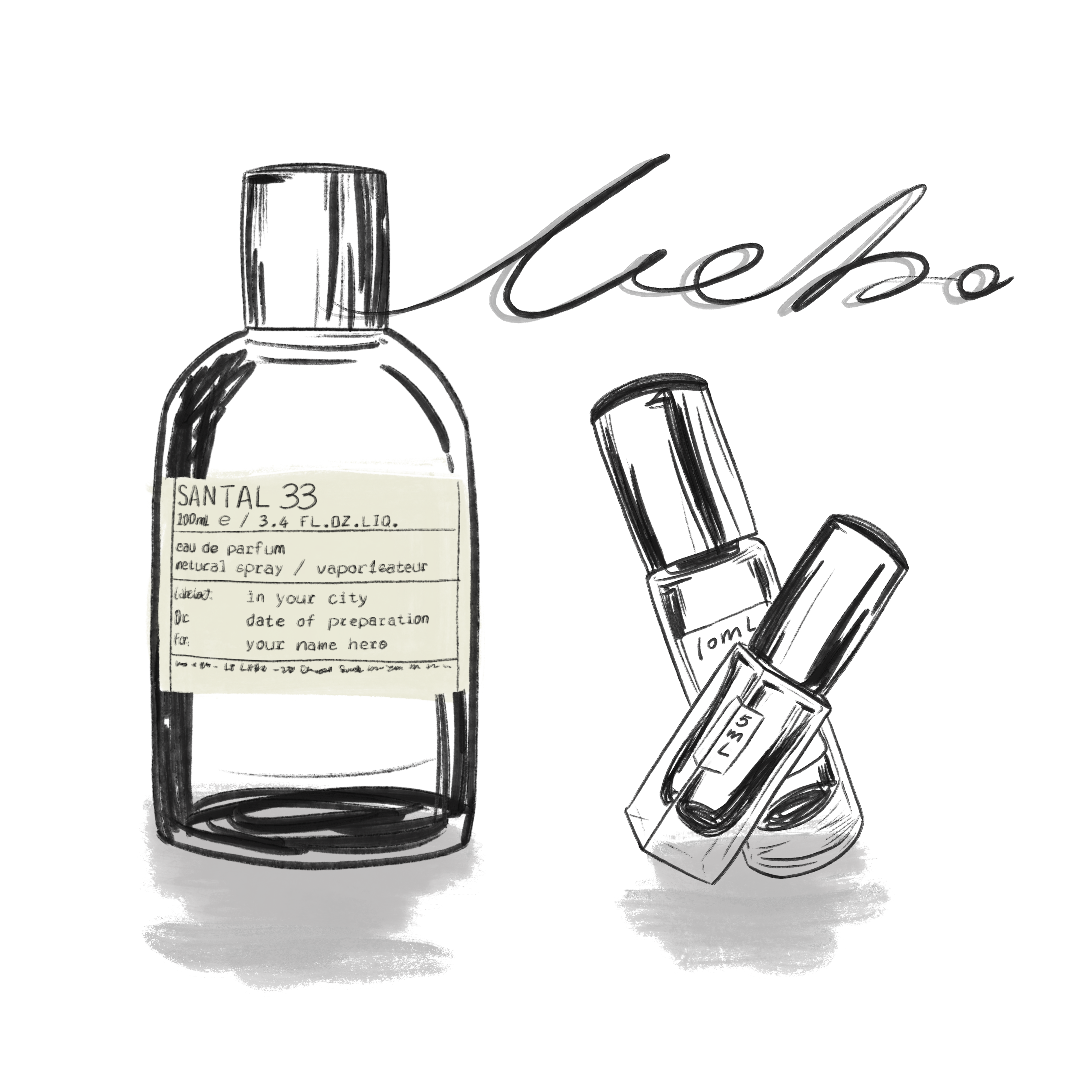 香水小样东京愈创木香水实验室