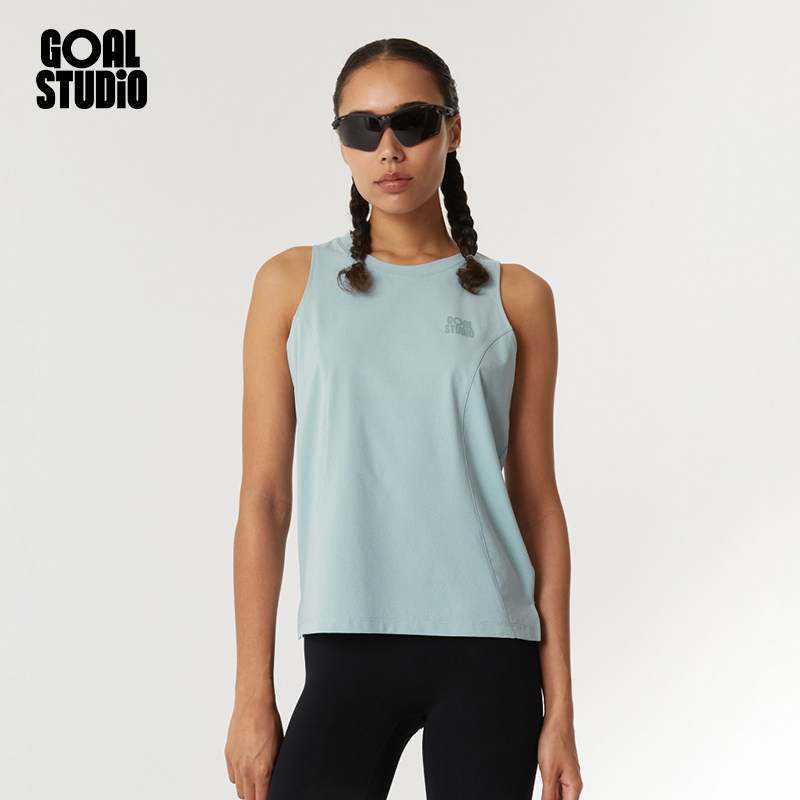 GOALSTUDIO 运动系列女士运动速干背心T恤跑步夏季女款无袖透气,运动服/休闲服装,运动T恤,淘宝优惠券,粉丝福利购,淘宝优惠卷
