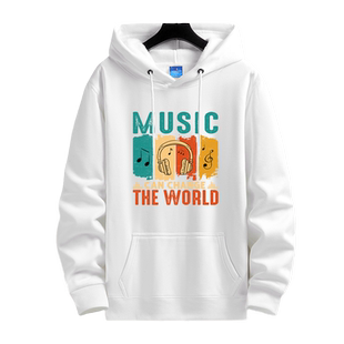 秋冬连帽卫衣男生加绒加厚青少年初中高中学生带帽重磅运动外套潮