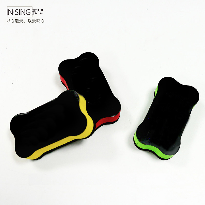 冰箱贴留言板配件磁性海绵收纳盒