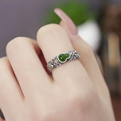 宝如意发财开口戒指 饰品复古泰银指环貔貅元 2025新款 男女葫芦时尚