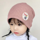 儿童堆堆帽女孩时尚 纯棉宝宝帽子秋款 女宝包头帽防风女童2025新款