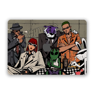 电脑壳简约保护美式复古